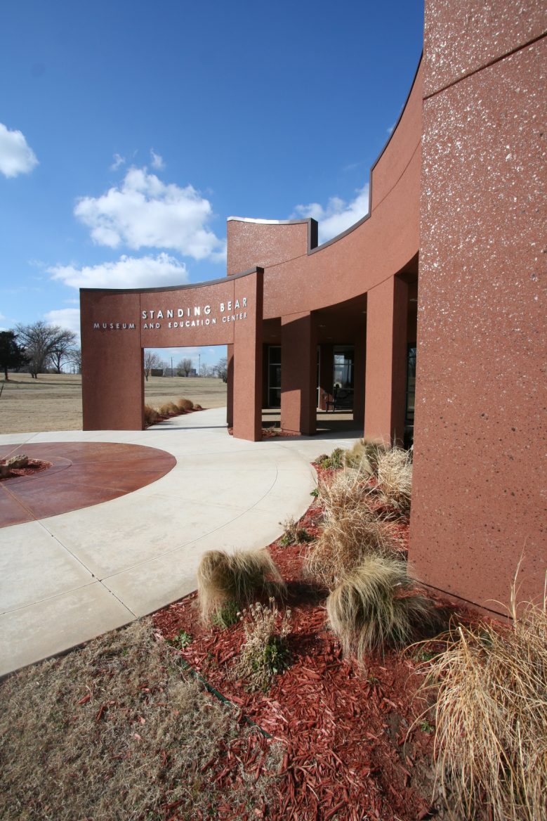 Standing Bear Museum Entrance
