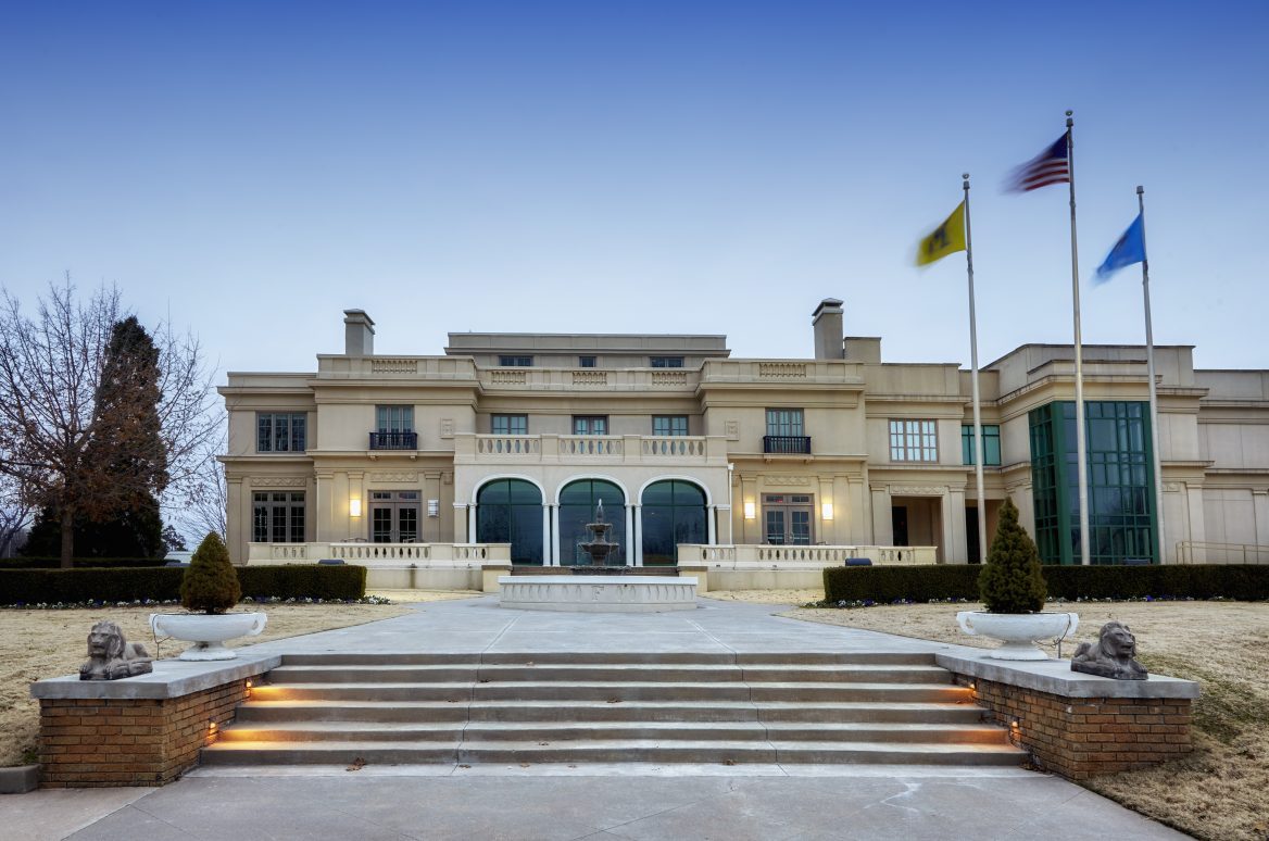 Entrance to Tulsa Historical Society Building
