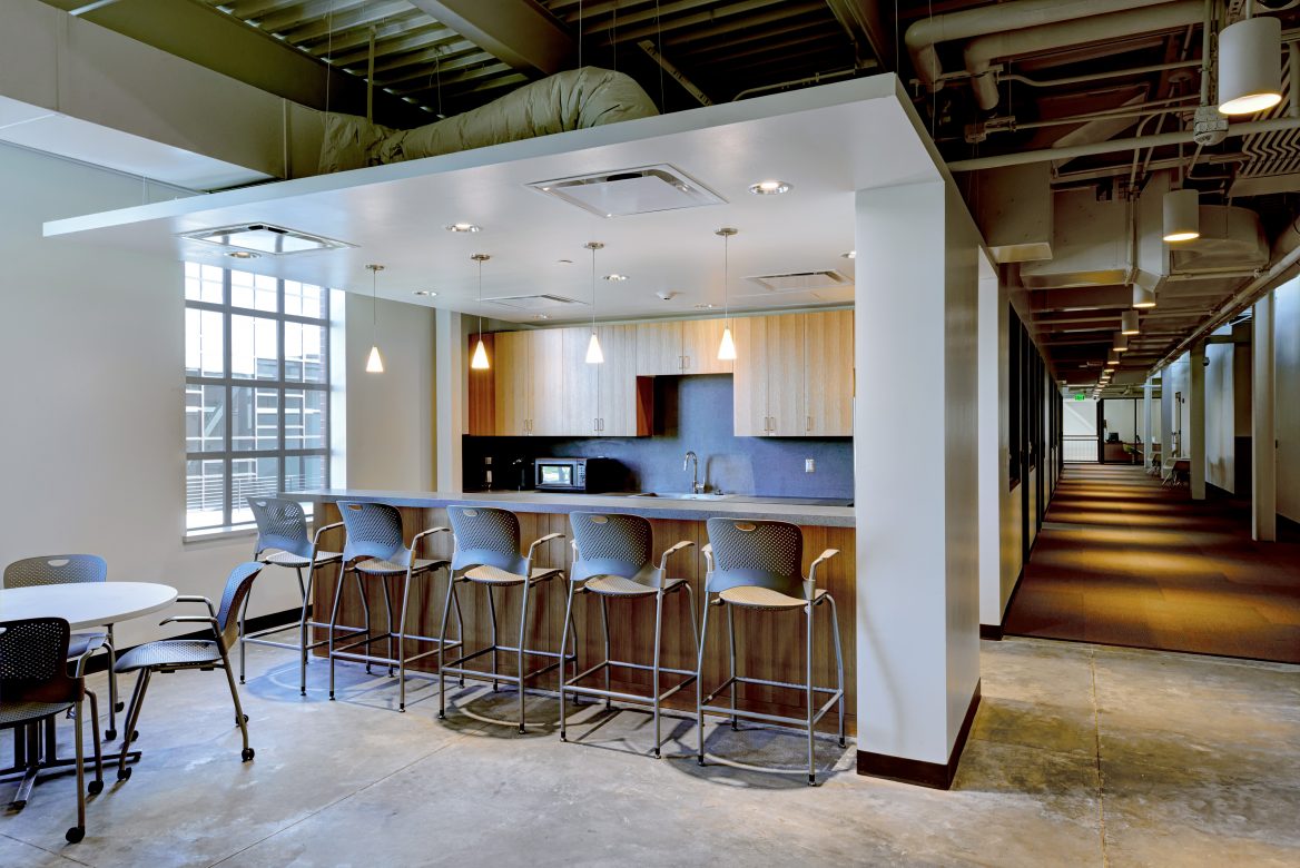 break room at Fly loft
