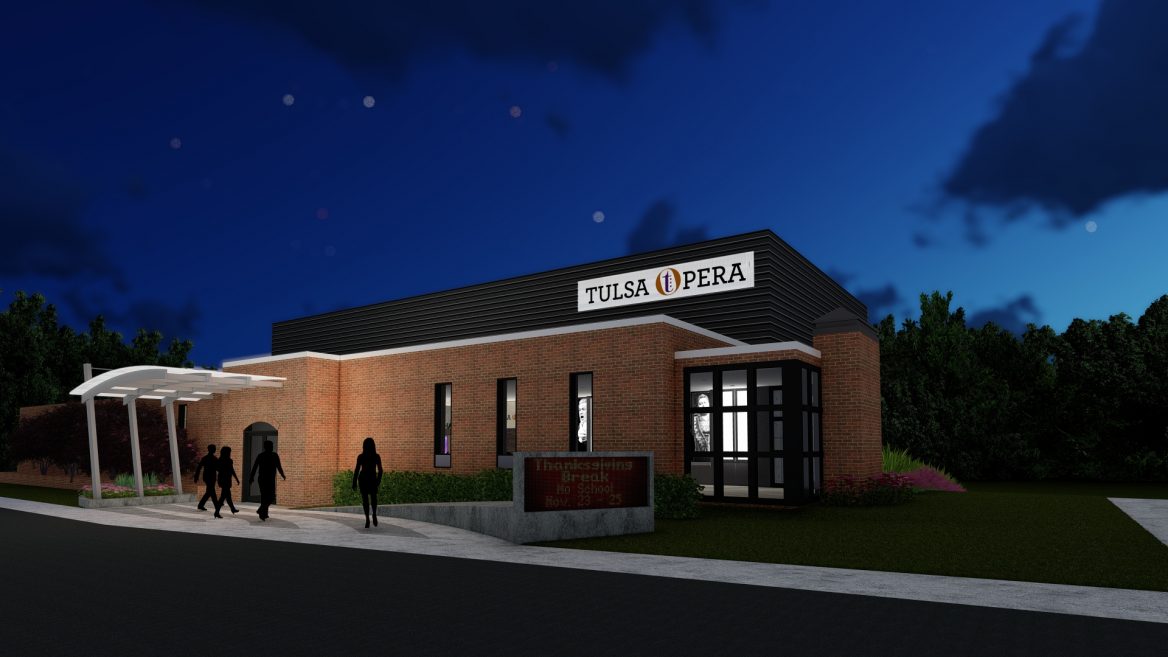 Tulsa Opera Exterior Rendering