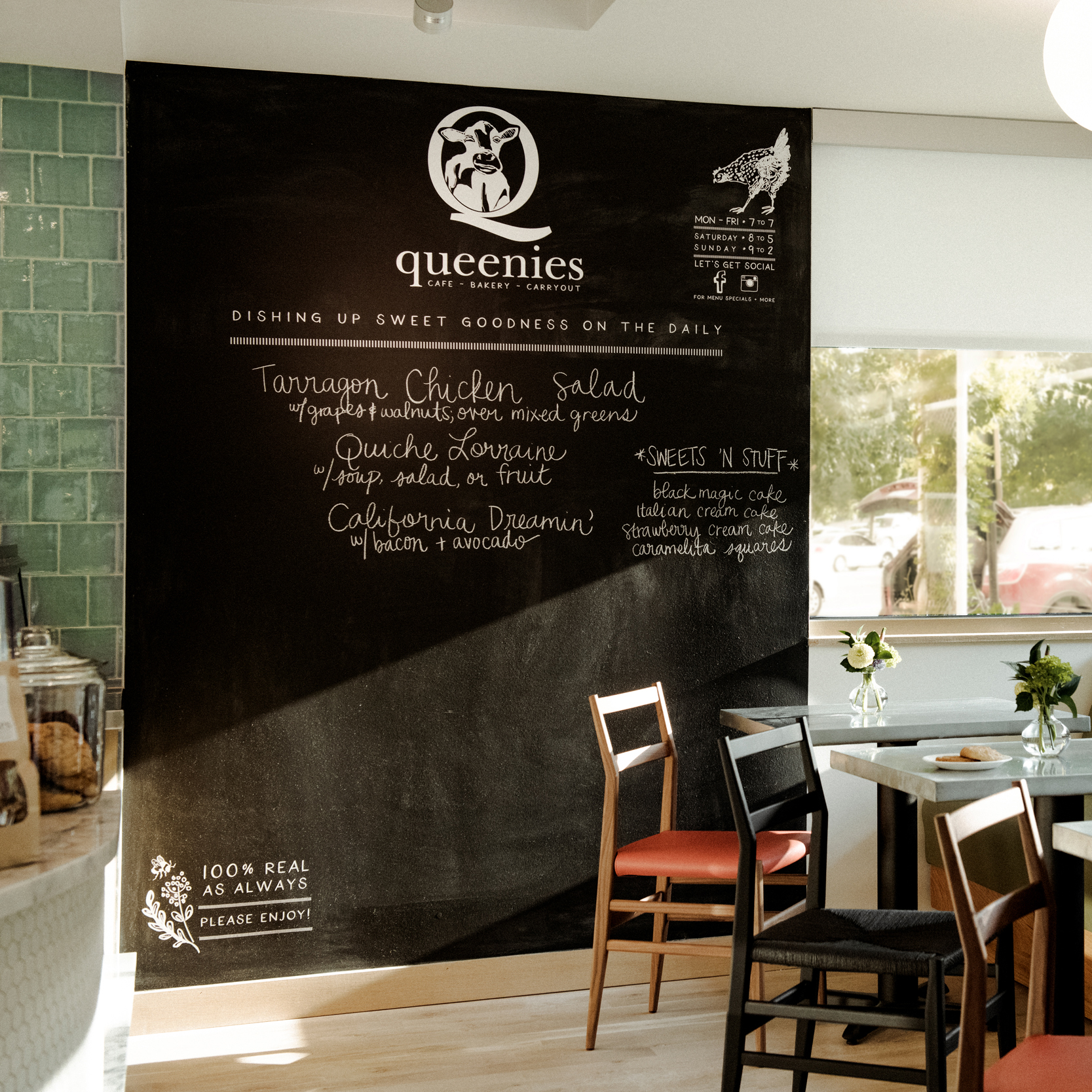 Chalkboard Menu