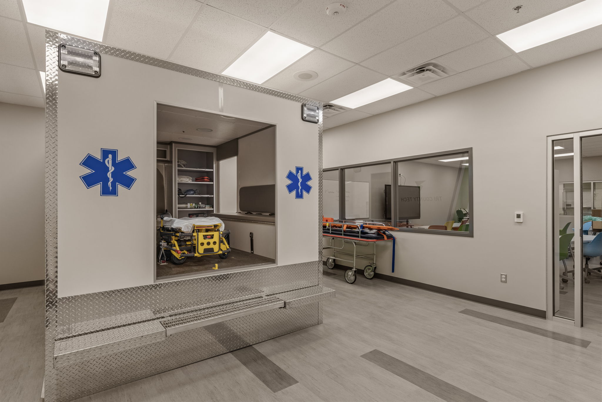 Tri County Tech - Nursing Lab Renovation & Expansion Tulsa Oklahoma Architecture and Interior Design