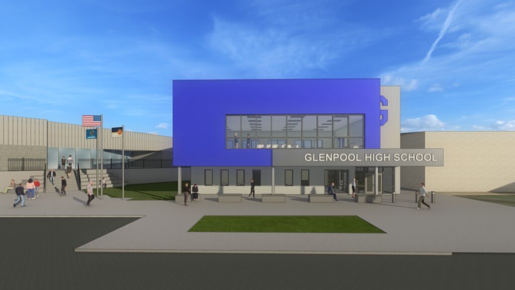 Glenpool Oklahoma High School Addition Architecture