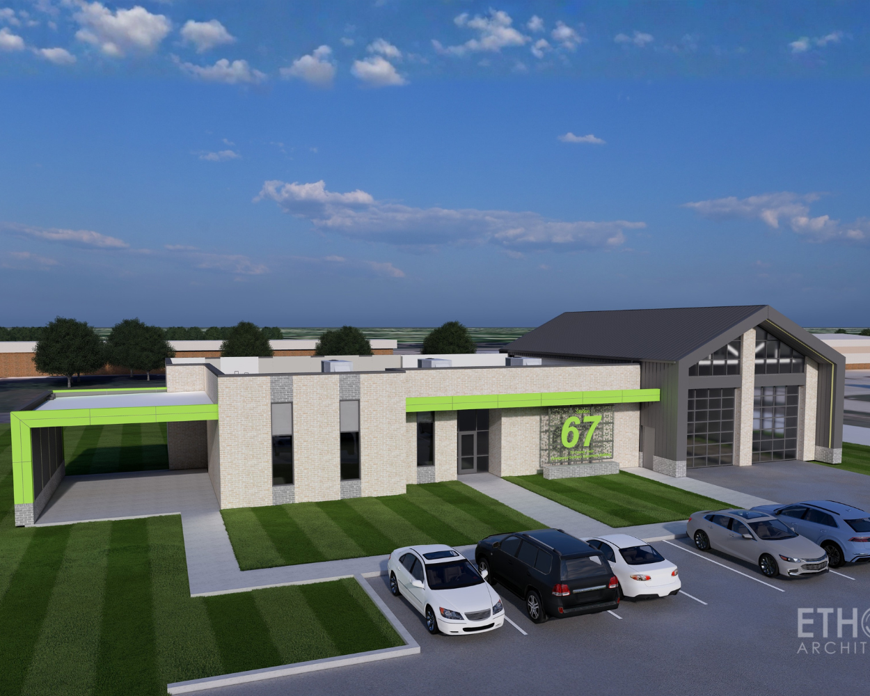 Tech Services Building Layout TRI COUNTY TECH EMERGENCY SERVICES CLASSROOM BUILDING - Ethos ...
